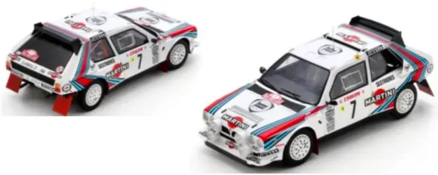 [予約] スパーク 1/18 ランチア デルタ S4 No.7 モンテカルロラリー 1986 ウィナー H.トイボネン / S.クレスト　18S537