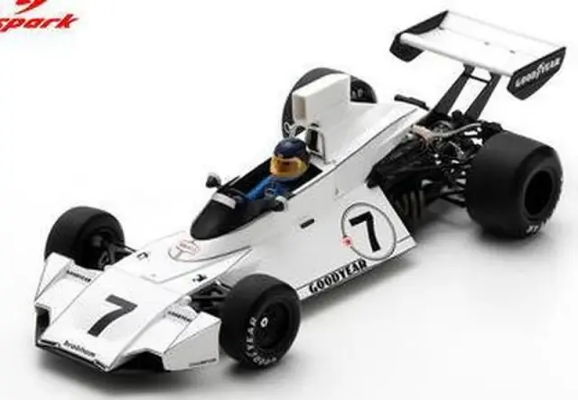[予約] スパーク 1/18 ブラバム BT44 No.7 ウィナー 南アフリカGP 1974 カルロス・ロイテマン　18S542