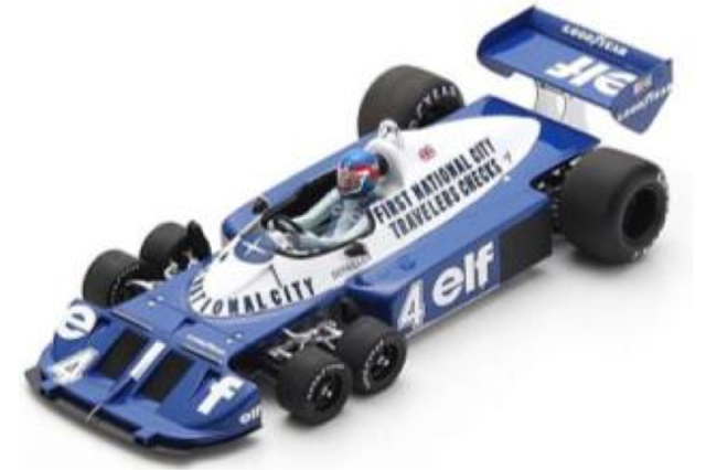 スパーク 1/18 ティレル P34 カナダGP 1977 2nd P.デパイエ 18S574