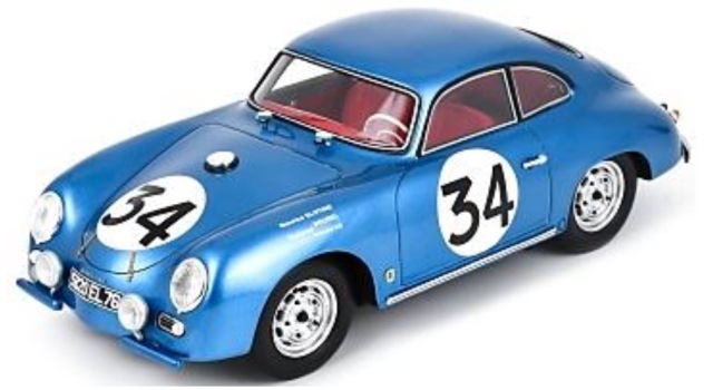 [予約] スパーク 1/18 ポルシェ 356A ルマン 1956 No.34　18S675