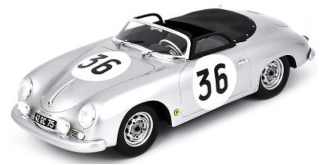 予約] スパーク 1/18 ポルシェ 356 スピードスター ルマン 1957