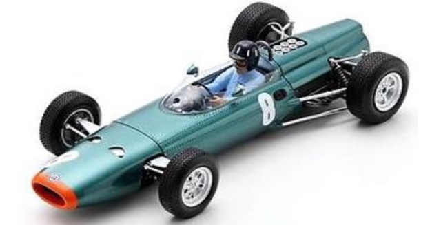 [予約] スパーク 1/18 BRM P261 モナコ GP 1964 G.ヒル　18S713