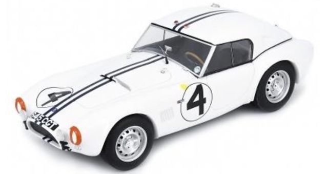 予約] スパーク 1/18 AC コブラ 289 ルマン 1963 No.4 18S722 ミニカー