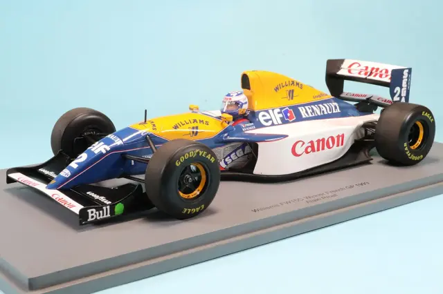 スパーク 1/18 ウィリアムズ FW15C フランスGP A.プロスト ウィナー 18S732
