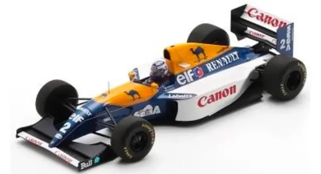 [予約] スパーク 1/18 ウィリアムズ FW15C No.2 イギリスGP 1993 ウィナー A. プロスト　18S733