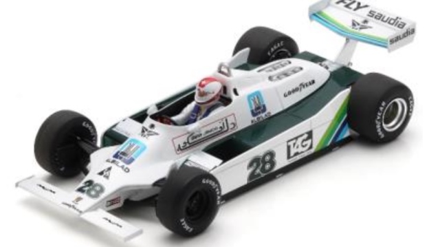 [予約] スパーク 1/18 ウィリアムズ FW07 イギリスGP 1979 C.レガッツオーニ　18S735