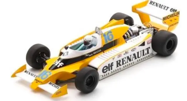 [予約] スパーク 1/18 ルノー RS12 No.16 3位 フランスGP 1979 ルネ アルヌー　18S745
