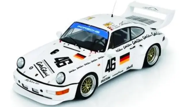 [予約] スパーク 1/18 ポルシェ 964 ターボS No.46 ルマン 1993 H. シュトゥック / H. ヘイウッド / W. ロール　18S796