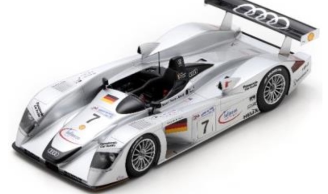 [予約] スパーク 1/18 アウディ R8 ルマン 2000 No.7 3rd.　18S839