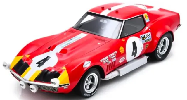 [予約] スパーク 1/18 コルベット C3 No.4 ルマン 1968 S.ガラン / J-M.ジョルジ　18S852