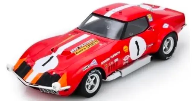 [予約] スパーク 1/18 コルベット C3 No.1 ルマン 1969 H. グレダー / R. ヴィーゼル　18S853
