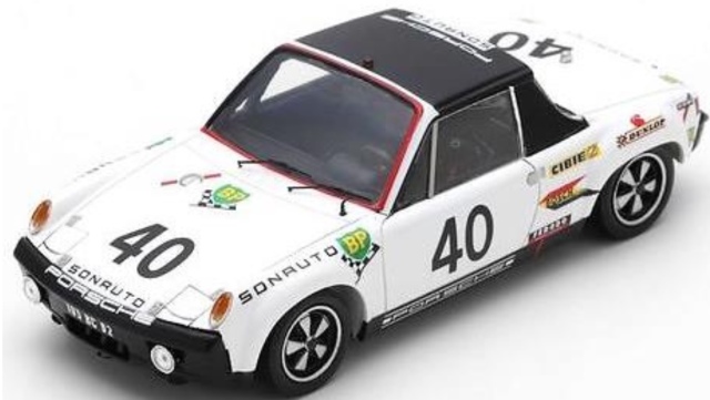 [予約] スパーク 1/18 ポルシェ 914/6 ルマン 1970 No.40　18S854