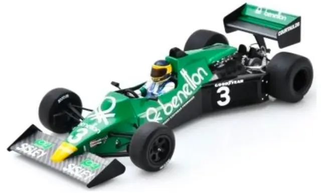 [予約] スパーク 1/18 ティレル 012 No.3 オランダGP 1983 6位 ミケーレ・アルボレート　18S936