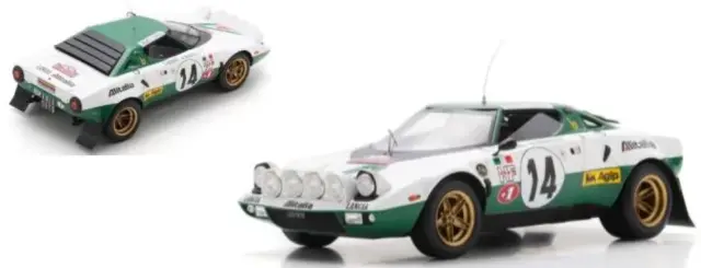 [予約] スパーク 1/18 ランチア ストラトス No.14 モンテカルロラリー 1975 ウィナー S.ムナーリ / M.マンヌッチ　18S945