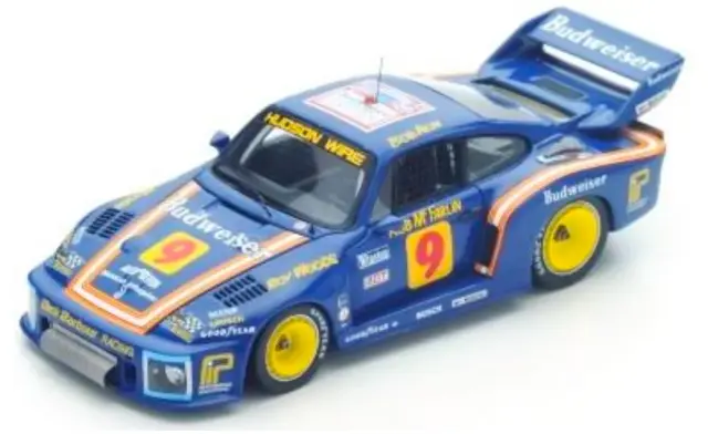 [予約] スパーク 1/18 ポルシェ 935 No.9 セブリング 12h 1979 ウィナー B.エイキン / R.マクファーリン / R.ウッズ　18SE79