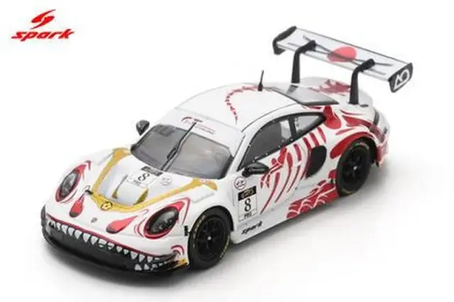 [予約] スパーク 1/18 ポルシェ GT3 R No.8 AOレーシング 優勝 鈴鹿1000km 2026 L.ハインリッヒ / A.ピカリエロ / J.アンドラウアー　18SP453