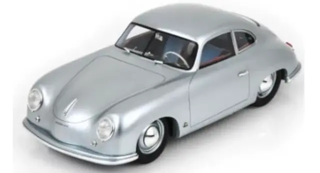 [予約] シュコー 1/18 ポルシェ 356 Pre-A 1952 シルバー　18U00039