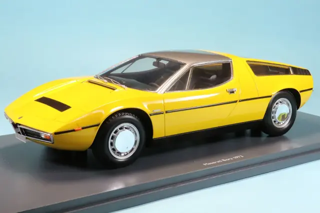 スパーク/シュコー 1/18 マセラティ ボーラ 1971 イエロー　18U00087