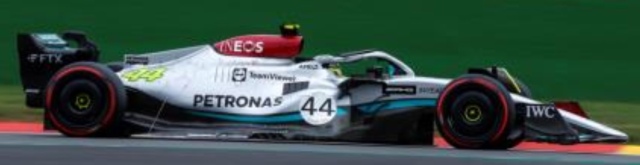 スパーク 1/43 メルセデス AMG W13 ベルギー GP  2022 L.ハミルトン　S8545