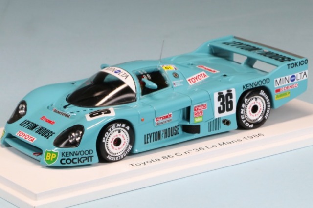 ロム独占再生産特注スパーク 1/43 トヨタ 86C 