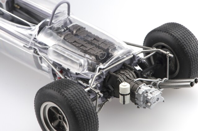 エブロ 1/20 プラモデル ブラバム BT18 ホンダ F2 1966