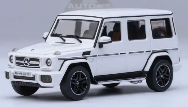 [メーカー取り寄せ予約] オートアート 1/64 メルセデス AMG G63 2017 ホワイト　20112