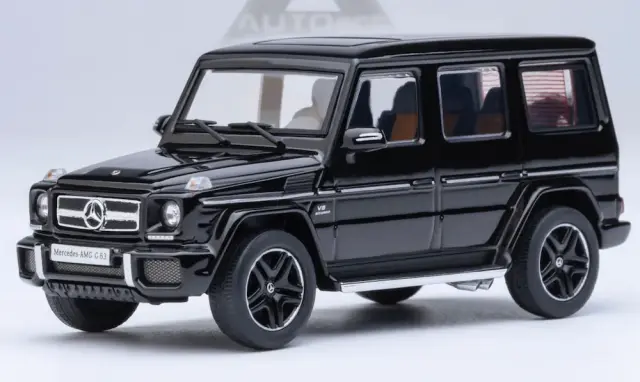 [メーカー取り寄せ予約] オートアート 1/64 メルセデス AMG G63 2017 ブラック　20113