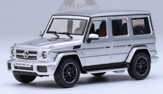 [メーカー取り寄せ予約] オートアート 1/64 メルセデス AMG G63 2017 シルバー　20114