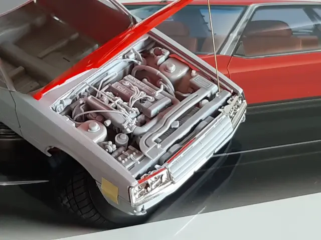 251001 臓物箱 1/24 トランスキット ニッサン スカイライン 2000