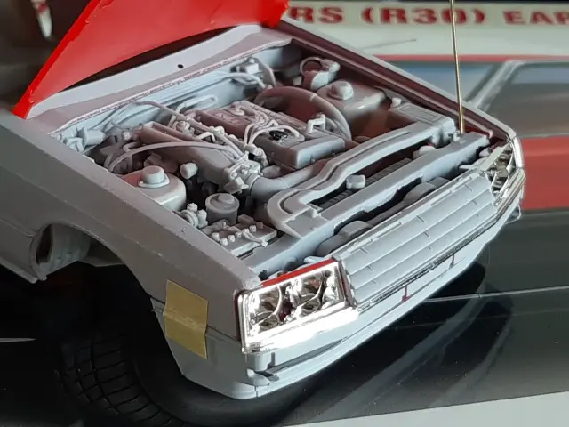 臓物箱 1/24 トランスキット ニッサン スカイライン 2000 ターボ RS