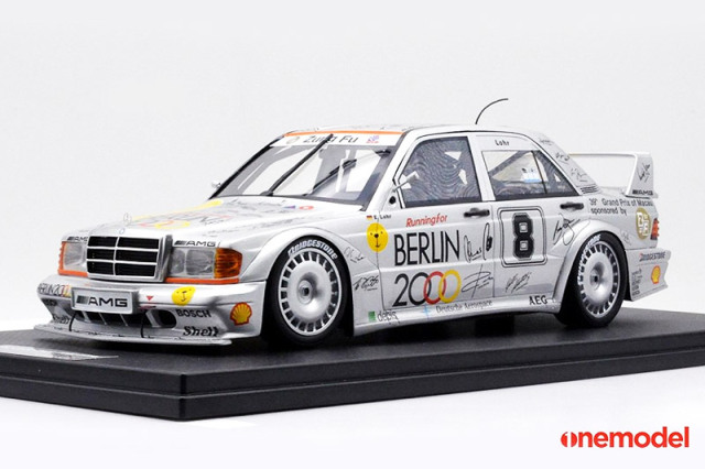 予約] one model 1/18 メルセデス ベンツ 190E Evo2 DTM No.8 21A01-01