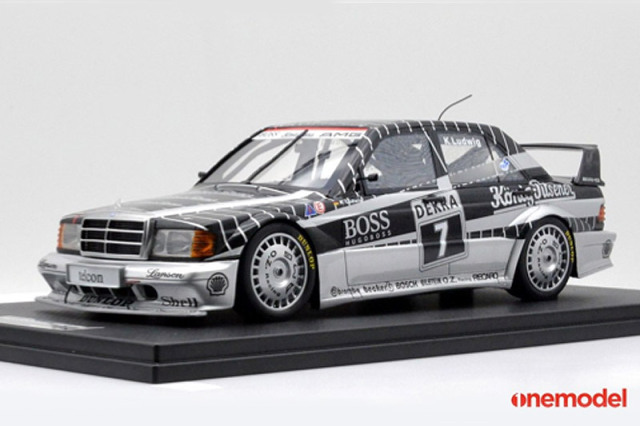 [予約] one model 1/18 メルセデス ベンツ 190E Evo2 DTM No.7　21A05-01