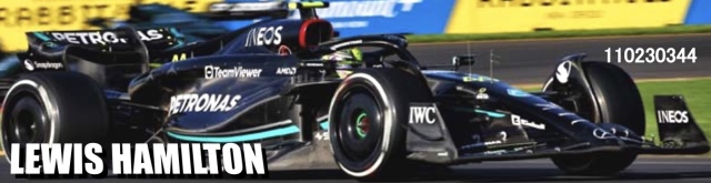 ミニチャンプス 1/43 メルセデス AMG W14 L.ハミルトン オーストラリアGP 2023 　417230344