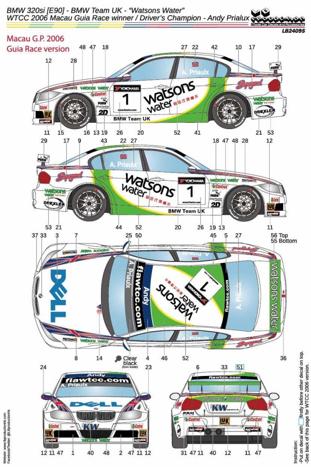 ミニカー BMW 320si WTCC 2006 1/18 BMW 320si WTCC 2006 1/18 337478 | eBay