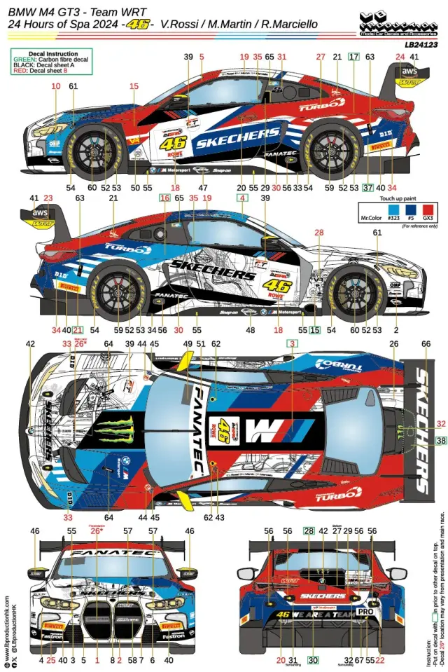 トップマルケス 1/18 マクラーレン MP4/5 A.プロスト デカール加工品