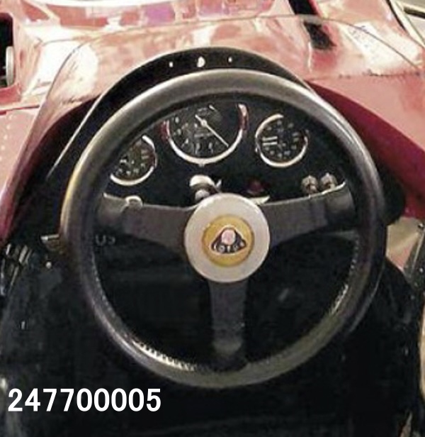 [予約] ミニチャンプス 1/2 ステアリング ホイール ロータス フォード 72 ヨッヘン リント 1970 ワールドチャンピオン　247700005
