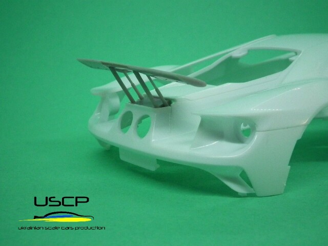 USCP 1/24 フォード GT スポイラー ハイダウンフォース パーツ　24A053