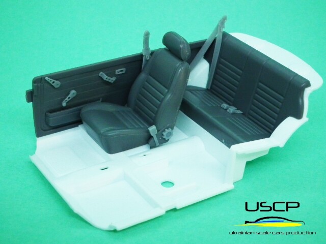 USCP 1/24 ミニクーパー MPI スーパーディティールエンジン