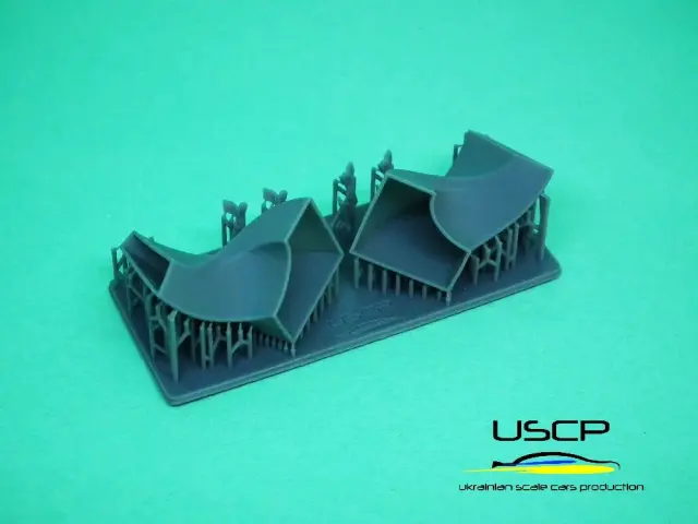 USCP 1/24 プジョー 205 T16 リアエアスコープパーツ タミヤ対応　24A094