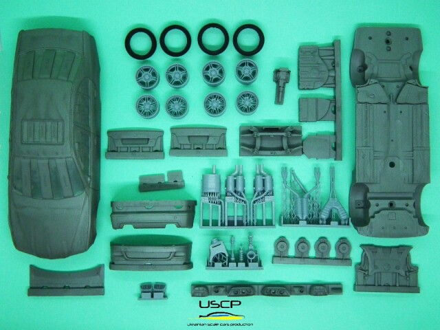 USCP 1/24 フルキット BMW M5 E39　 24K004