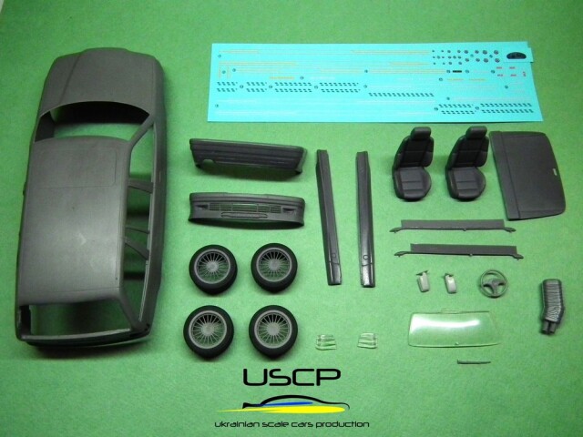 [取り寄せ]　 USCP 1/24 トランスキット アルピーヌ BMW M3 E36 ツーリング ハセガワ対応　24T003