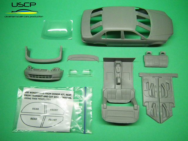 [予約] USCP 1/24 トランスキット ホンダ シビック EK セダン フジミ対応　24T020