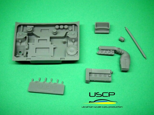 USCP 1/24 トランスキット ランチア デルタ インテグラーレ HF ラリー エンジン ハセガワ対応　24T021