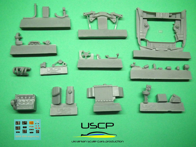 USCP BMW E36M3エンジンパーツ 1/24レジン製 ハセガワnunu USCP BMW E36M3エンジンパーツ 1/24レジン製 ハセガワnunu