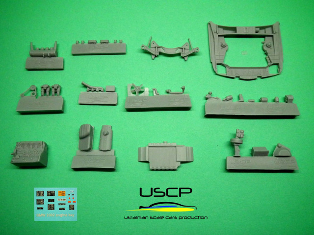 USCP BMW E36M3エンジンパーツ 1/24レジン製 ハセガワnunu USCP BMW E36M3エンジンパーツ 1/24レジン製 ハセガワnunu