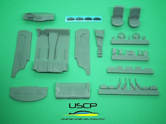 USCP 1/24 トランスキット BMW E46 ストリート インテリア ディティルアップパーツ nunu対応　24T045