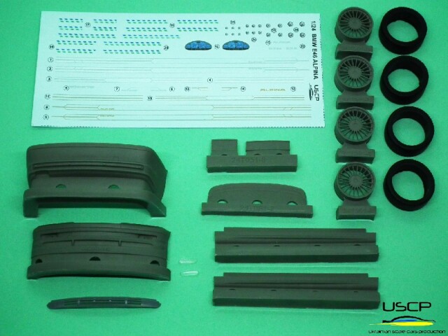 USCP 1/24 トランスキット アルピーヌ E46 セダン ボディキットパーツ nunu対応　24T051