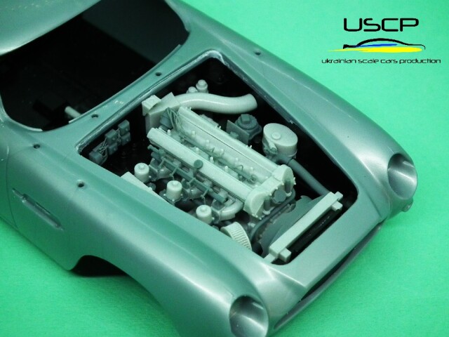 USCP 1/24 アストンマーチン DB5 スーパーディティールエンジンベイセット レベル対応　24T070