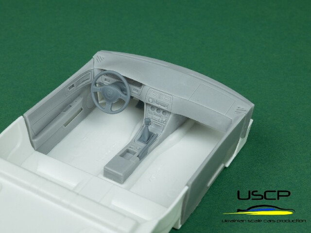 USCP 1/24 トランスキット ニッサン 240SX シルビア S14 インテリアパーツセット 左ハンドル フジミ対応　24T061
