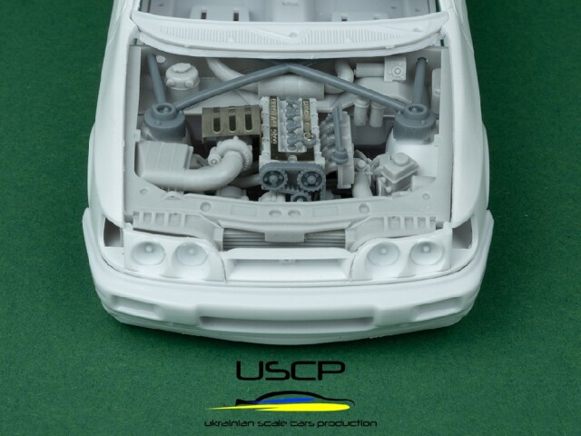 USCP 1/24 トランスキット フォード シエラ 4×4 エンジンベイ スーパーディティルパーツセット Dモデル対応　24T063